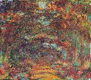 The rose-way in Giverny Claude Monet